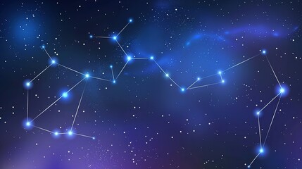 Starry night sky Star Space background 