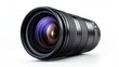© Elshad Karimov - A camera lens set against a white background, representing photographer's equipment.