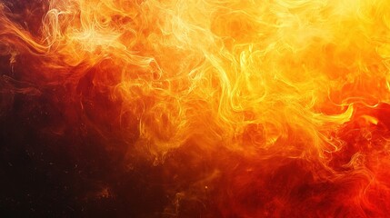 Wall Mural - fiery background with dynamic flames and intense colors, creating a sense of energy and heat