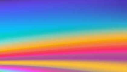 Wall Mural - simple rainbow stripes horizontally arranged from red to violet creating a vibrant gradient effect a