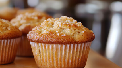 muffins on a plate