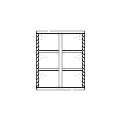 Sticker - window icon design