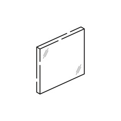 Sticker - window icon design