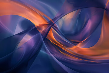 abstract dynamic shape purple background