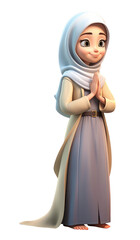 Poster - PNG Figurine cartoon female adult.