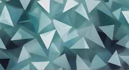 Wall Mural - abstract background with triangles