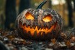 © Xchip - Halloween fun Pumpkin In A Mystic Forest