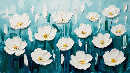 Wall Mural - Spring Flowers Generative AI