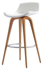 Wall Mural - PNG Modern wooden bar stool design