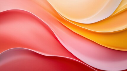 Poster - Vibrant abstract wavy background