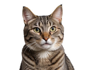 High Quality cat isolated on a transparent background