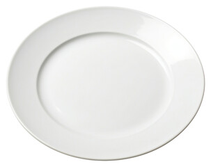 Wall Mural - PNG White plain plate porcelain platter saucer