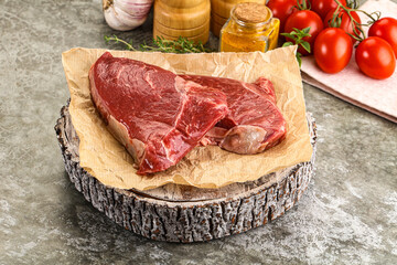 Poster - Raw marble uncooked beef steak