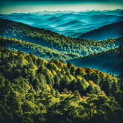 Wall Mural - Blue Ridge Mountains