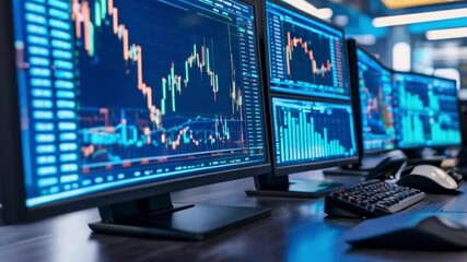 computer monitor with code
