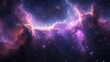 © julija - vibrant nebula swirling with cosmic dust iridescent star clusters deep space backdrop rich purples and blues aweinspiring celestial beauty