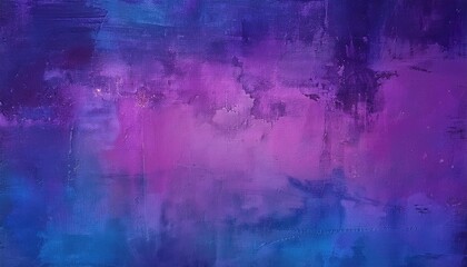 Wall Mural - distressed abstract grunge texture in vibrant purple and blue tones creates an interesting wallpaper or background designed to become a bestseller with its bold textural texture color and composition