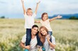 © BillionPhotos.com - Happy young family with children have fun together,