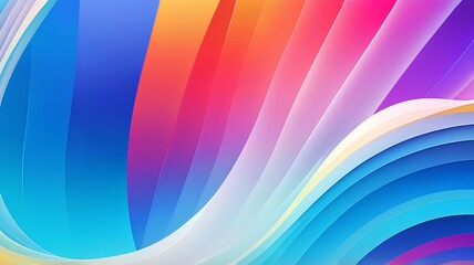 Abstract wavy background. Abstract Vibrant Gradient wallpaper. Colorful wavy gradient background. wavy wallpaper. abstract colorful flowing wave background.	