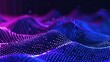 © @desy - Abstract Digital Landscape with Neon Lights