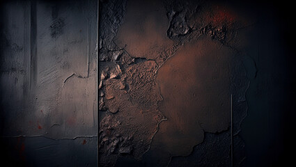 Abstract grunge cement wall texture background, Dark grunge cement textured wall, Distressed Cement Wall texture