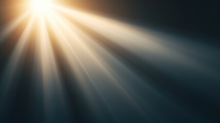 Wall Mural - a bright light shining on a dark background