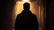 © Emma - Silhouette of a man in a dark place