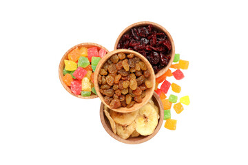 Sticker - PNG, Dried fruits, isolated on white background