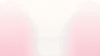 Wall Mural - Pink gradient background with white dots, suitable for feminine designs, social media posts, cards, and wallpapers with a soft and elegant feel