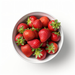 Poster - Strawberries in bowl