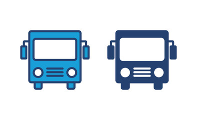 Wall Mural - Bus icon vector. bus vector icon