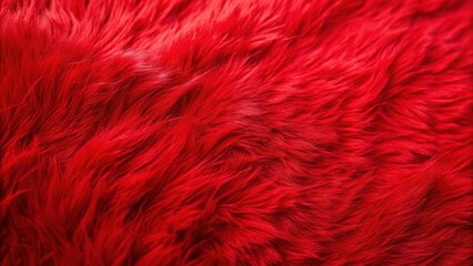 Scarlet red macro fur texture, scarlet red, macro, fur, texture, close-up, soft, fluffy, vibrant, luxurious, fabric, textile