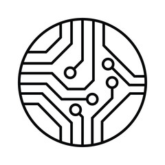 Circuit board icon