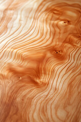 Polished wood grain with unique texture