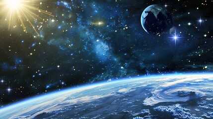 _Starlight_Outer_space_Star_Space_background