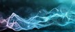 © Starlight - Flowing patterns of technology and innovative waves, background, Generative AI