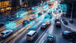 © Chatchanan - Smart traffic management system in a busy city