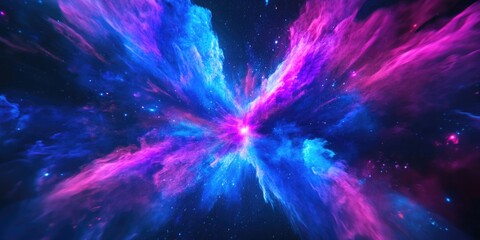 Wall Mural - Butterfly in Space