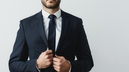 a man in a formal suit.