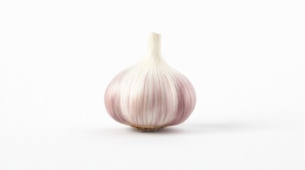 Garlic bulb close-up