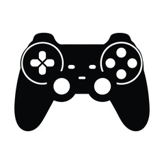 Gaming equipment Clipart, Gamer Silhouette,   game controller Illustration black and white