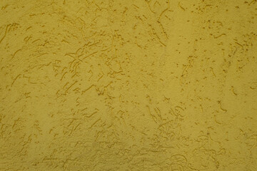 Poster - Backdrop - yellow wall with stucco worm finish