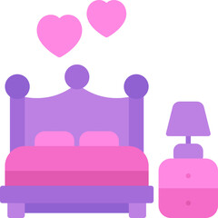 Poster - Wedding bedroom icon