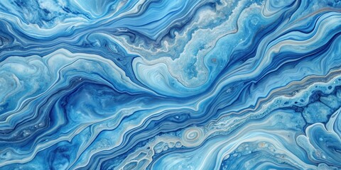 blue waves marble texture with elegant swirls and patterns, blue, waves, marble, texture, elegant, s