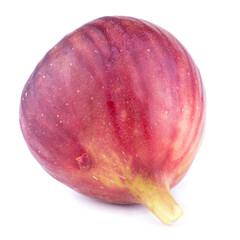 Sticker - Fresh figs isolated on a white background