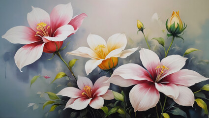 beautiful flower paintings