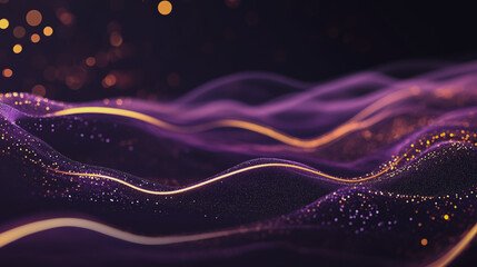 Wall Mural - abstract digital background electromagnetic wave background innovation digital wave background infor
