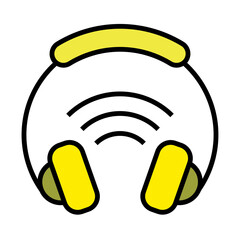 Headset icon Design