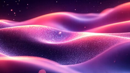 Wall Mural - cosmic dreamscape: a mesmerizing abstract background with vibrant pink and purple hues, shimmering w