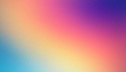 Canvas Print - aura grainy gradient background abstract modern wallpaper vibrant colorful backdrop with grain texture